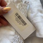 Reformation  Pam Linen Two Piece White Ruffle Sleeve Top Photo 1