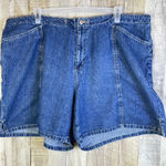 Avenue Blues Size 26 Denim(no stretch) Shorts Front Pockets(missing drawstring) Photo 0