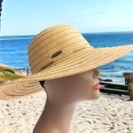 Panama Jack Women's Sun Hat - Straw Paper Braid Photo 0