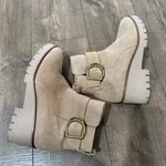 Blondo  Dagger Waterproof Suede Leather‎ Lug Sole Buckle Ankle Boots 10M School Photo 0