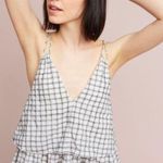 Anthropologie Dina Agam Ruffled Tank Top Photo 0