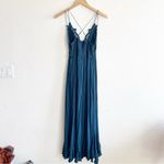 Free People Adella maxi lace top maxi dress in Blue Photo 2