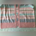 Pink Lily  Pastel Striped Cardigan Photo 5