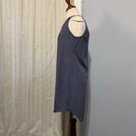 Old Navy  Women Navy‎ Blue Patterned V-Neck Shift Tunic Relaxed Fit Dress Size S Photo 6