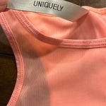 Lorna Jane  Coral Mesh Cutout Tank Top Size Small Photo 9