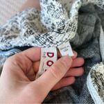 Anthropologie  Dolan Savannah Black & White Print Ruffle Top Photo 5