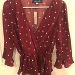 Francesca's polka dot blouse Photo 0