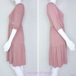 Anthropologie See You Monday baby doll scoop neck half sleeve dress, size M Photo 2