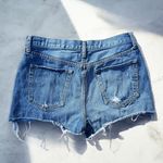 Free People We The Free Sofia Distressed Cutoff Denim Shorts Photo 7