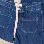 ZARA  wide leg crop high waisted jeans size 6 Photo 8