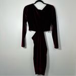 NBD X Revolve Adore You Midi Dress in Black Berry NWT Photo 3