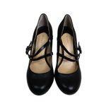 Gianni Bini Womens 8.5 Reese Black Leather Pump Photo 1