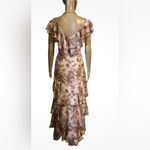 WAYF Floral Tiered Midi Dress flounce Large midi nwot flattering Photo 1