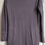 Athleta Women's Cowl Neck Eco Wash Knit Dress with Thumb Holes, Size XS Photo 0