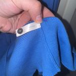 Fashion Bug Women's Plus 3X Blue Button Front quarter sleeve Cardigan Sweater Photo 4