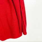 Westport 1962 Vintage Red Ribbed V-Neck Long Sleeves Sweater, Size 1X Photo 6