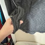 Tangerine  Sweatshirt Womens XXL 1/4 zip Athletic Running Active reflective Grey Photo 2