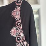 Rachel Roy Women's Small Black Jewel Box Combo Multicolored Bodycon Midi Dress Photo 4