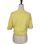 ZARA lemonade yellow Short Sleeve Tee Shirt Small Photo 4