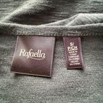 Rafaella black sleeveless criss cross pattern tank top women's size small Photo 5