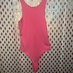 Edikted pink diamond hearts Barbie bodysuit ￼size M Size M Photo 6