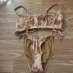 Xhilaration Floral Bikini Size Medium Photo 0