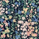 Tommy Hilfiger Size 10 Floral Printed Flutter Sleeve Tiered Ruffle Trim Dress Photo 2