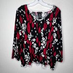 LH Sport‎ Beaded Sweater Red Size XL Photo 2