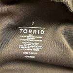 Torrid Women's Black Athletic Pants Size 1x Side Stripe Casual Tapered Photo 3