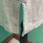 Lauren Ralph Lauren Long sleeve Grey Striped Sleep Shirt Gray Photo 6