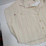 Urban Outfitters BDG Short Sleeve Stripe Button-Down Shirt Photo 4