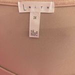 Leith  Womens Pink Sweetheart Neck Thong Bodysuit Plus Size 3X Photo 3