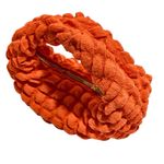 Pretty Little Thing Quilted Curved Grab Bag in Orange Photo 1