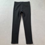 Theory  Slim Leg Pants Womens L Shawn C Fix Ponte Black Stretch Pull MADE IN USA Photo 1