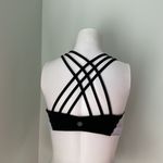 Athleta  Black and White Detail Sports Bra Photo 3