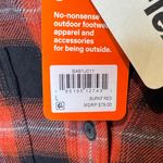 Bass outdoor Red Plaid Women's button down Jacket/shirt Size L Photo 3