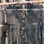 Gypsies Junkies Black Lace Long Sleeves Sheer Dress M Size M Photo 5