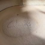 Clarks  Zante Zara Pewter Metallic Leather Oxford Shoes Women's Size 9.5 Comfort Photo 6