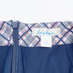 Lady Hagen Golf Skort Athletic Skirt with Shorts Red White Blue Plaid Size 6 Photo 3