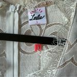 Selfie Leslie  Chantily High Low Bell Sleeve Dress NWT Size Large Photo 4