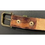 Hand Tooled Womens XL Brass Hardware Argentina Western Cowgirl Boho Hippie Aztec Brown Photo 8