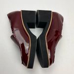 Eileen Fisher Harria Patent Platform Loafer Womens Size 5M 5 Medium Burgundy NEW Photo 6