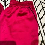 Victoria's Secret Victoria’s Secret hot pink with black piping wide leg pajama pants size XS Photo 2