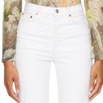 RE/DONE  70s Stove Pipe Straight Leg Jeans Size 29 White New with Tag Photo 2