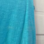 Neon Buddha Blue Layered Cotton Dress Sleeveless Comfort Pool Beach Size XS Photo 4