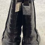 Vintage DC Animal Print 361347 Black Leather Snow Boots Women’s Black Sz 7.5 Photo 3