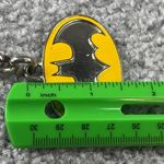 DC Comics Batman Pendant Medal Medallion 1999  Yellow Enamel Silver Color Metal Photo 13