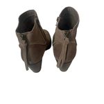 Steve Madden Women's Size 8M Milaan Suede Brown Heeled Booties Boots Photo 5