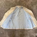 The Works Saks Fifth Avenue Women's Linen Blazer Jacket Career Size 16 Office Photo 3