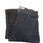 Dickies Relaxed Bootcut Jeans Womens Dark Blue Wash Denim 14T Tall New *Read Photo 2